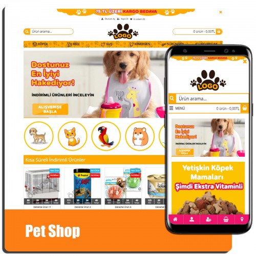 E-Ticaret Petshop